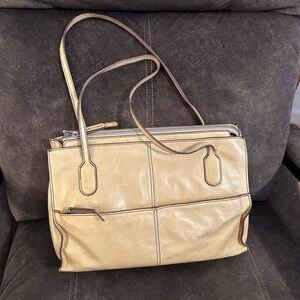 Hobo Friar, genuine leather handbag.